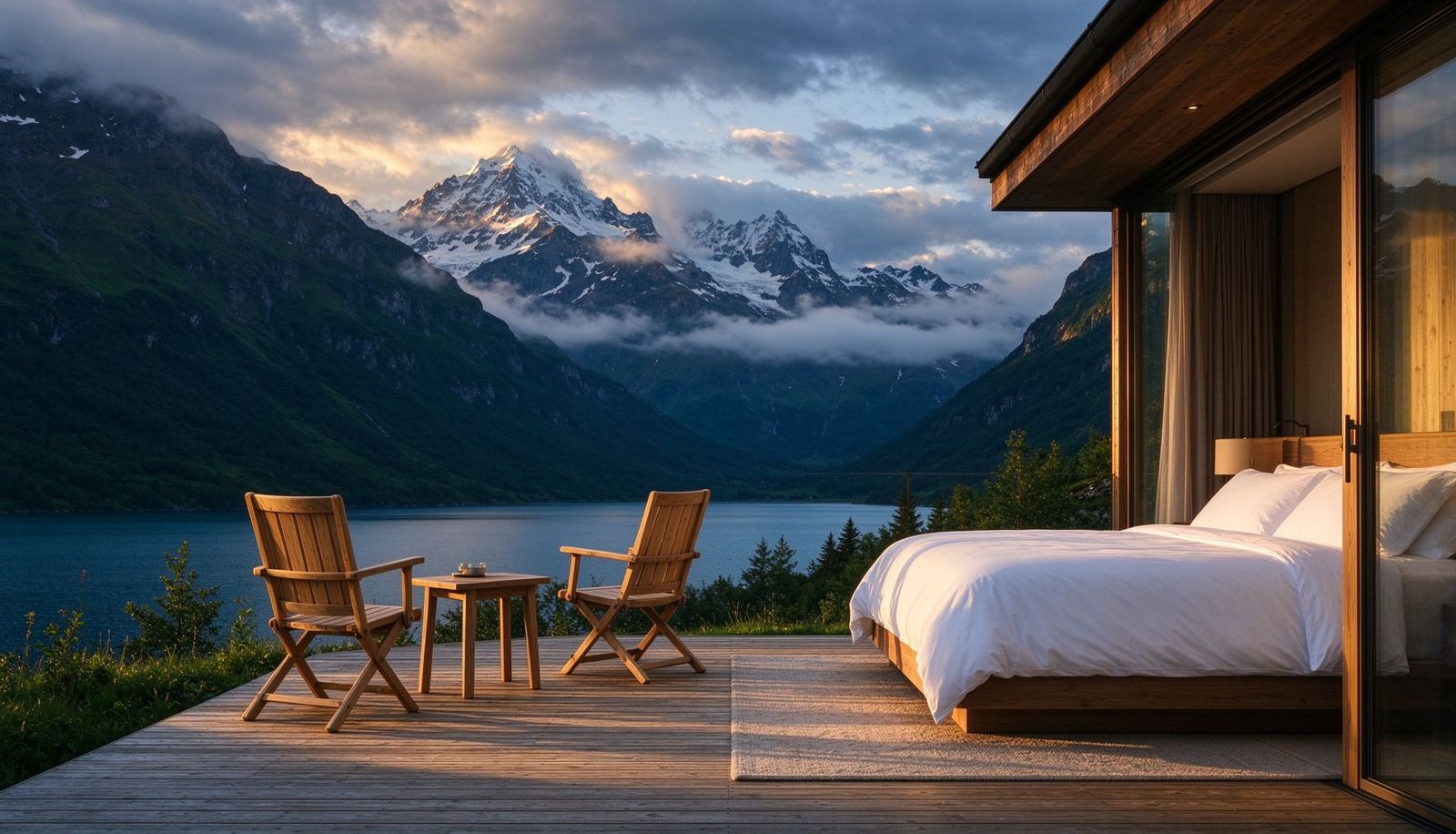 麓途山湖度假场景